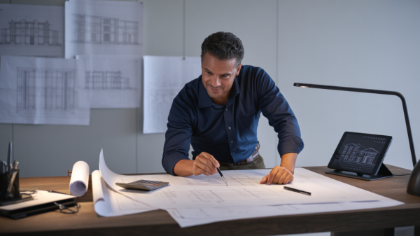 Planilha mostrando como calcular material de construção por m² - RSAI Arquitetura