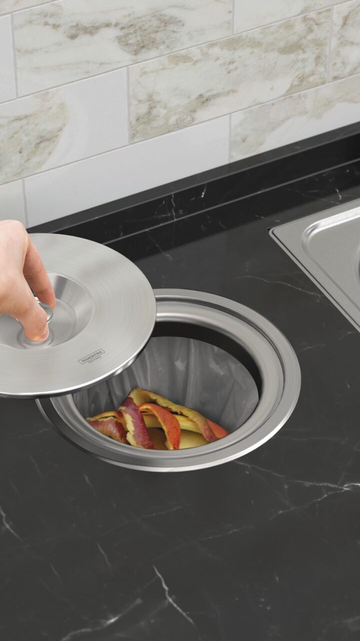 Lixeira de Luxo para Banheiro: Transforme Seu Espaço com Elegância e Sofisticação Impecáveis.